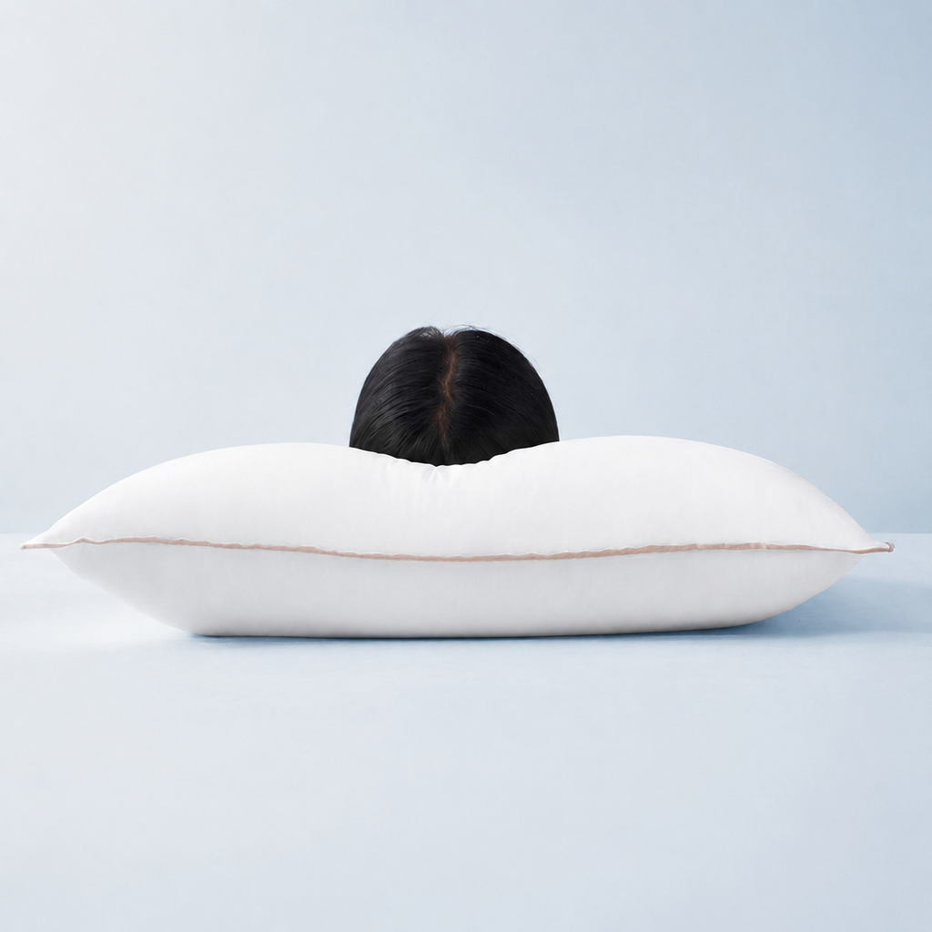 Silk Cloud-Soft Antibacterial & Anti‑Mite Cotton Cervical Pillow for Quiet, Clean Sleep, Multiple Styles