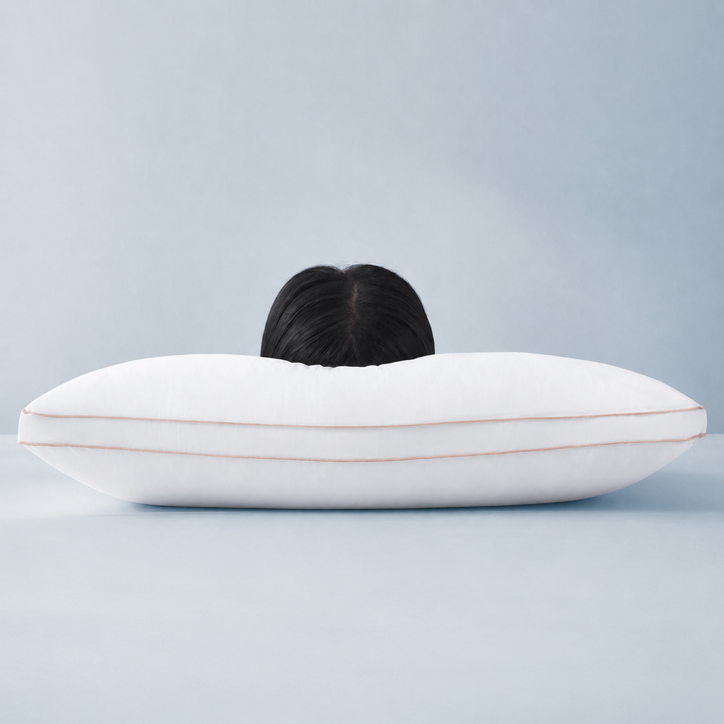 Silk Cloud-Soft Antibacterial & Anti‑Mite Cotton Cervical Pillow for Quiet, Clean Sleep, Multiple Styles
