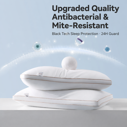 Cloud-Soft Antibacterial Cotton Pillow