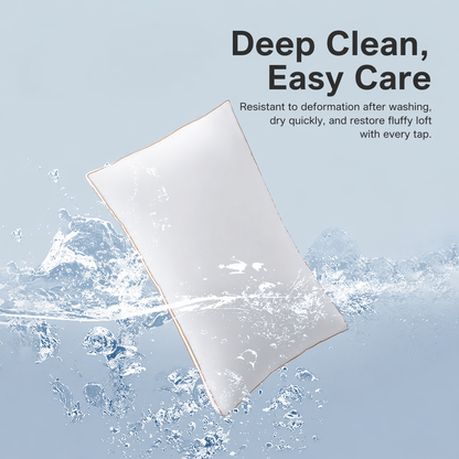 Cloud-Soft Antibacterial Cotton Pillow