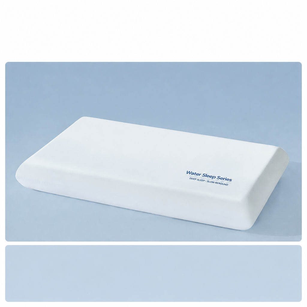Cooling Cloud-Soft Memory Foam Cervical Pillow for Side Sleeping, 2.4 in/3.1 in/3.9 in/4.7 in