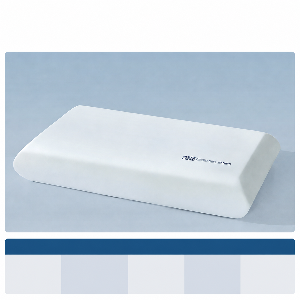 Cooling Cloud-Soft Memory Foam Cervical Pillow for Side Sleeping, 2.4 in/3.1 in/3.9 in/4.7 in