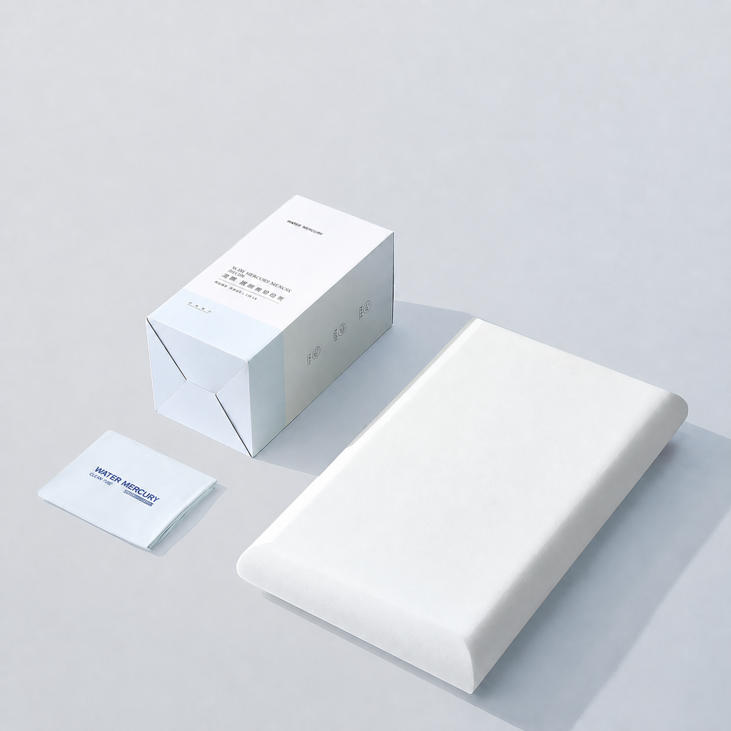Cooling Cloud-Soft Memory Foam Cervical Pillow for Side Sleeping, 2.4 in/3.1 in/3.9 in/4.7 in