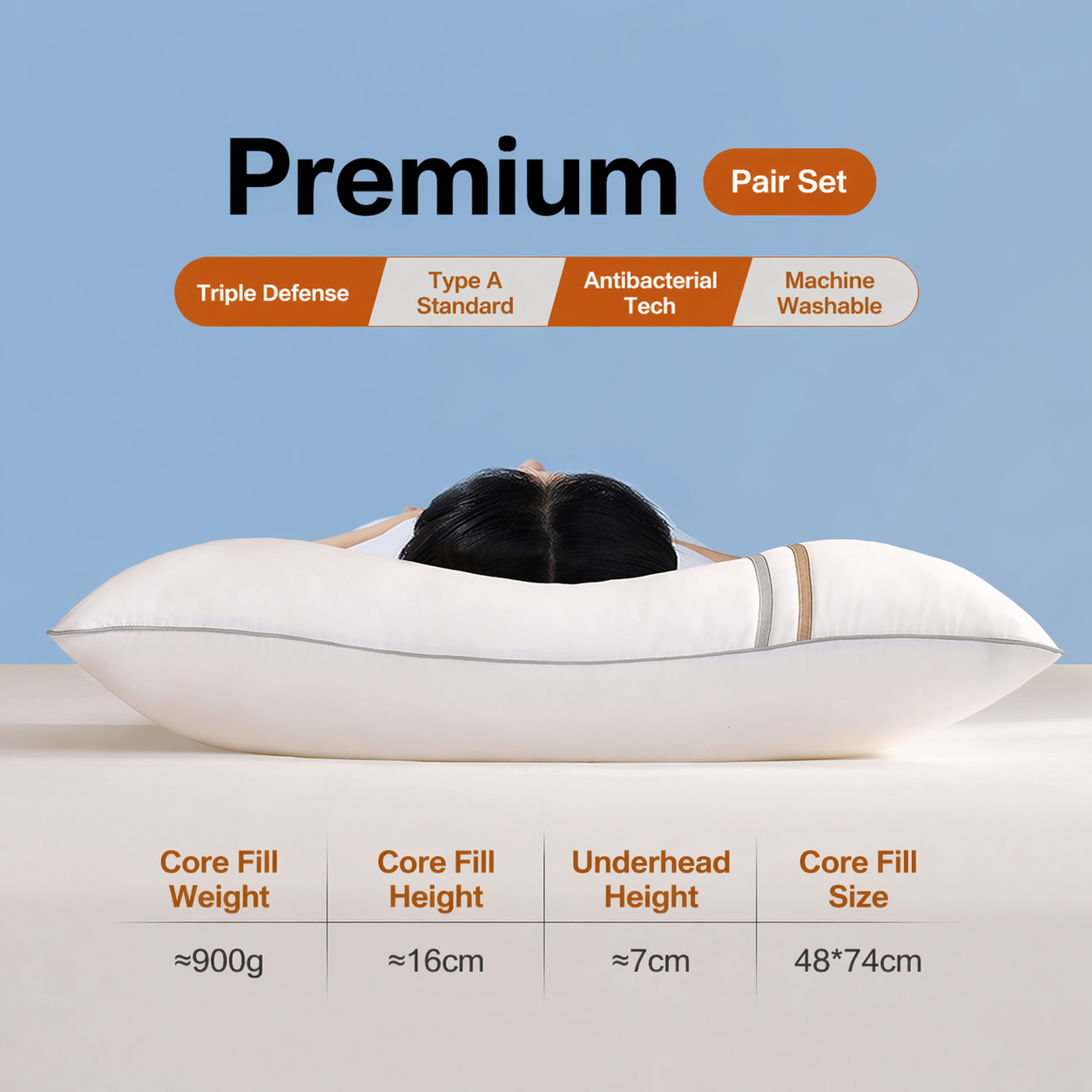 Washable Waterproof Neck Pillow