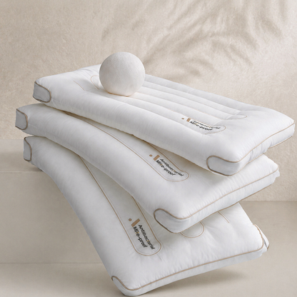 Low-Profile Antibacterial Cotton Pillow