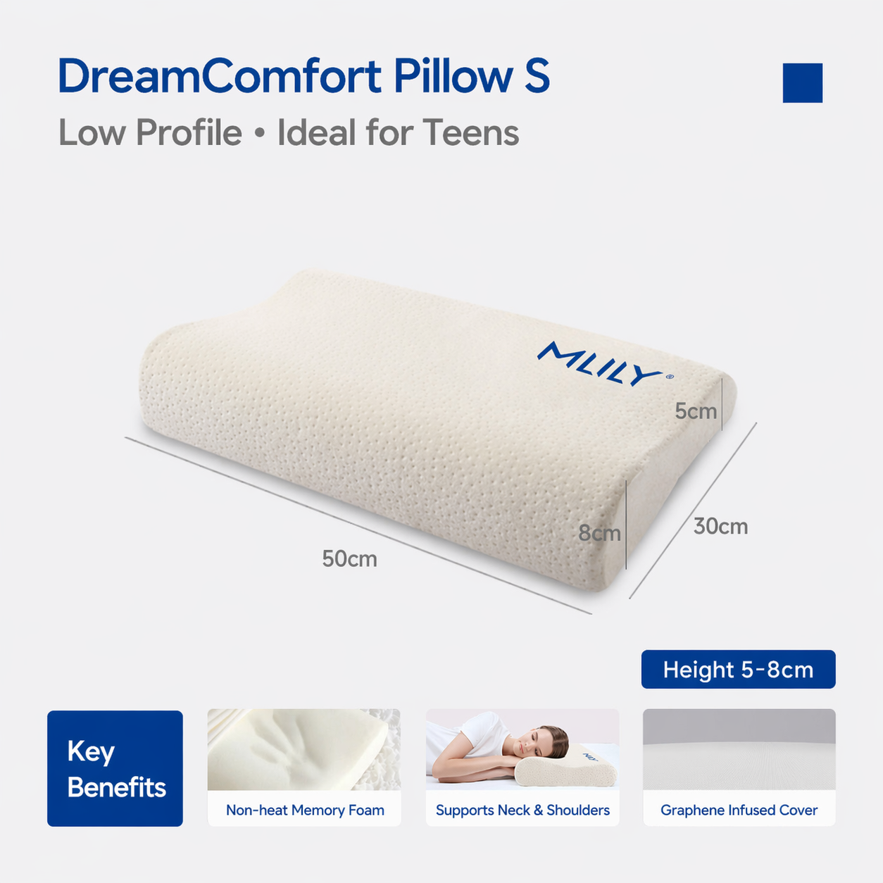 Cervical Memory Foam Pillow