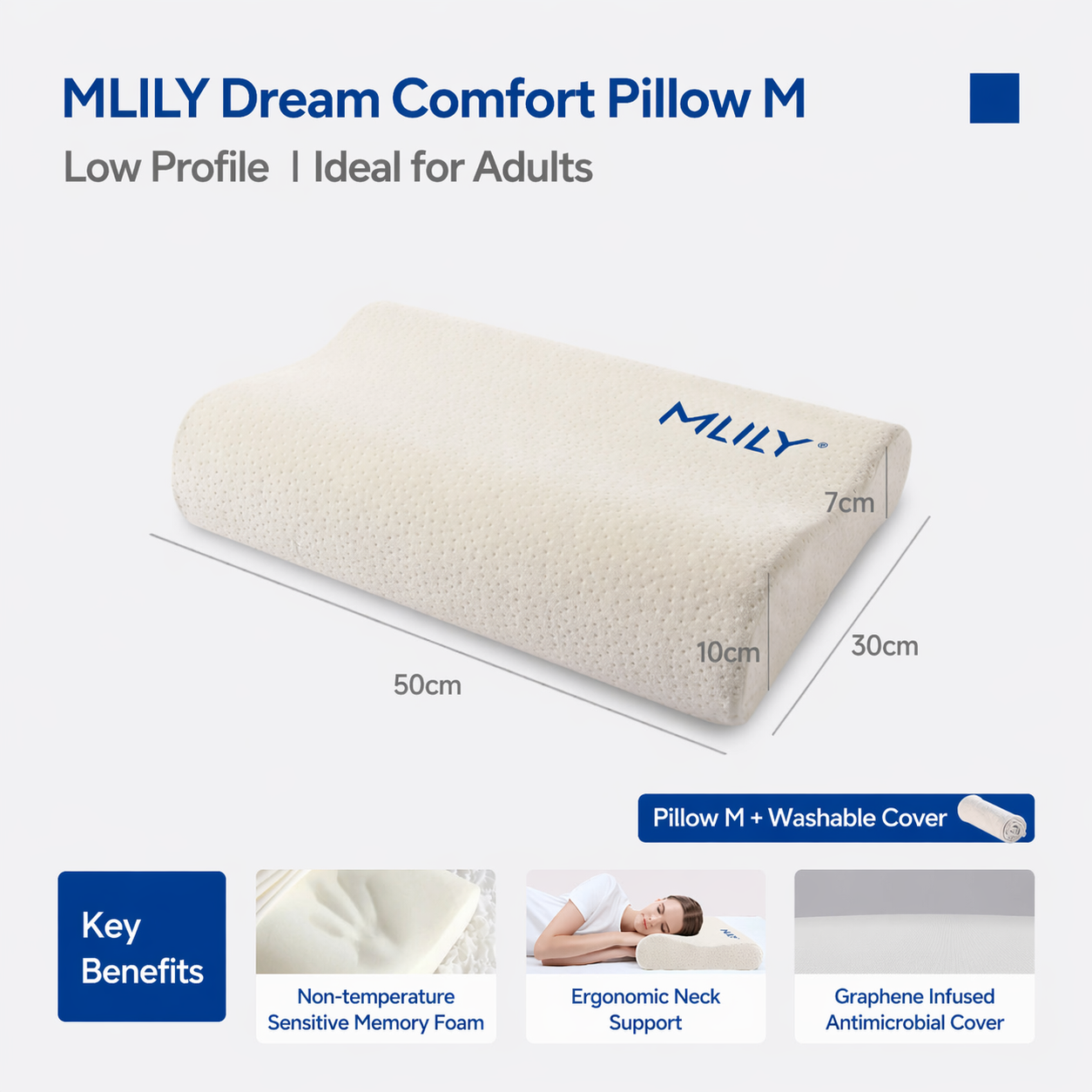 Cervical Memory Foam Pillow