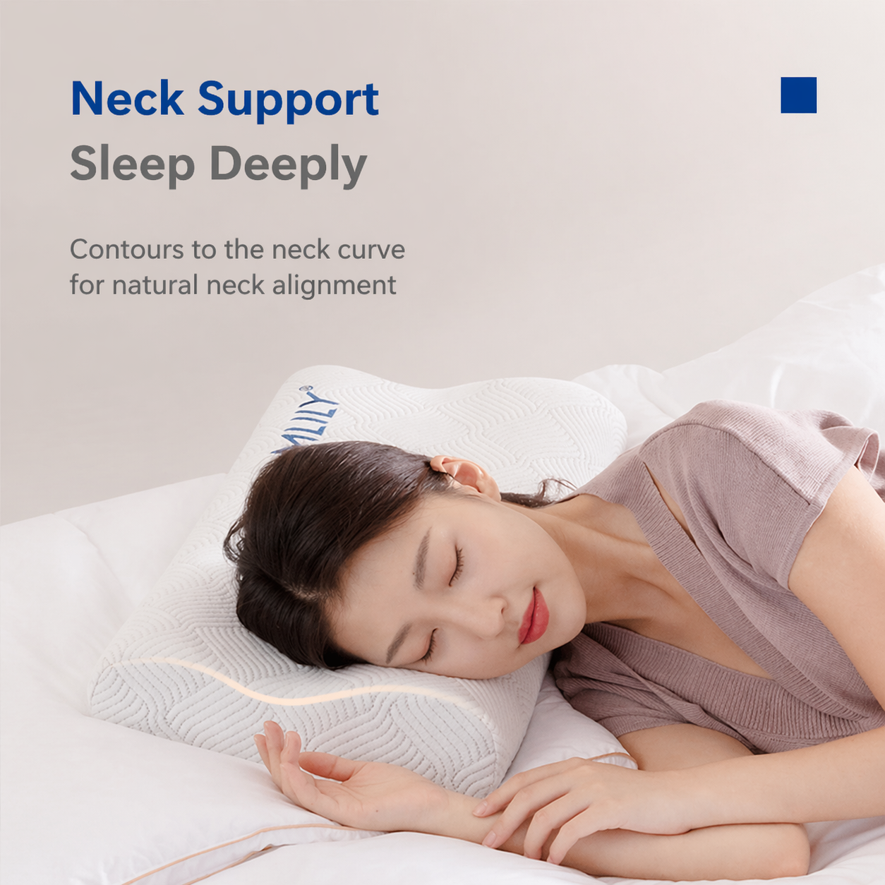 Zero-Pressure Cervical Pillow