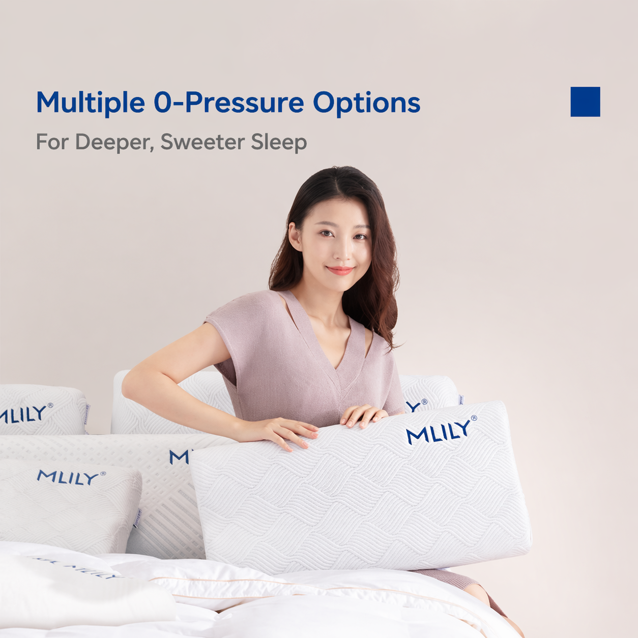 Zero-Pressure Cervical Pillow
