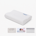Cooling Contour Memory Foam Cervical Pillow for Side Sleeping, Low 5/3.1x20x12 in/Regular 7/3.9x20x12 in/Long 8/3.9x24x12 in