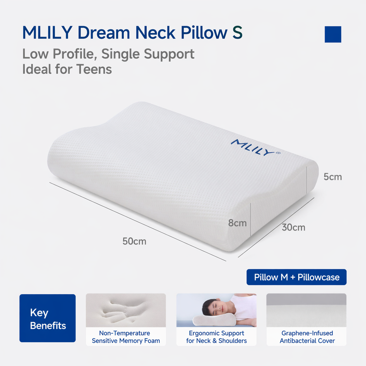 Contour Memory Foam Pillow