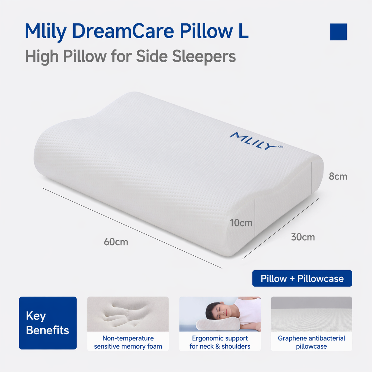 Contour Memory Foam Pillow