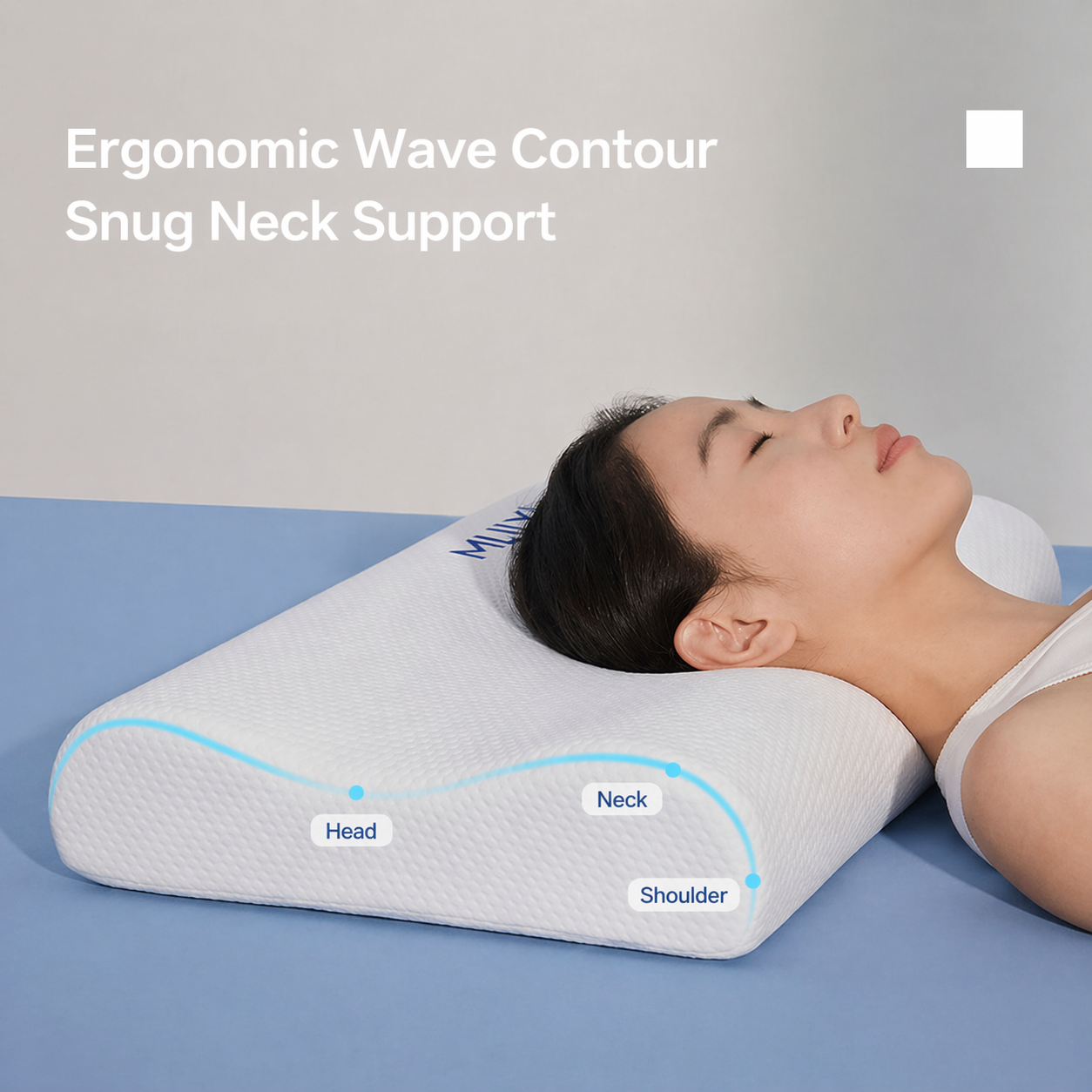 Contour Memory Foam Pillow