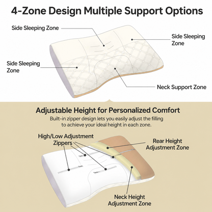 Cervical Support Cooling Pillow