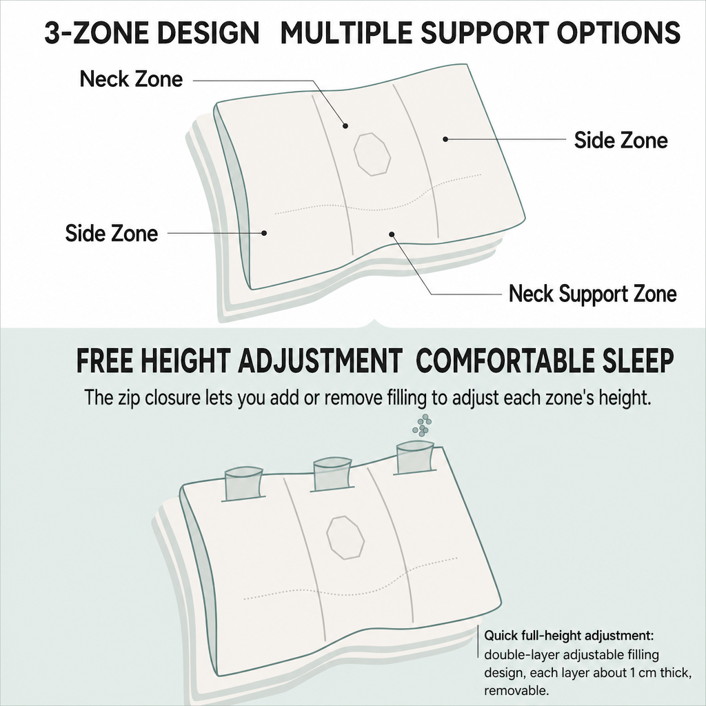 Buckwheat Cervical Support Pillow