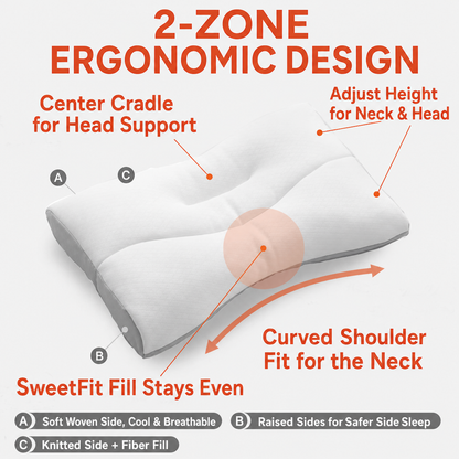 Neck Comfort Micro-Tube Pillow