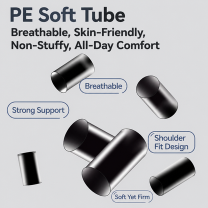 Ergonomic Neck Pillow with Tubes