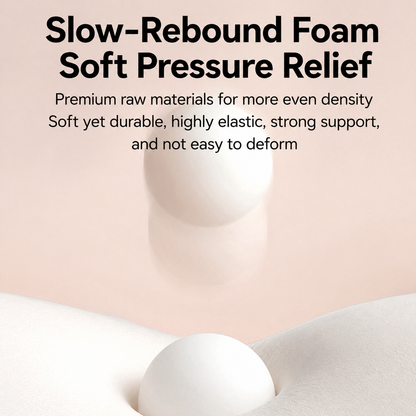 Cotton U-Shaped Travel Pillow