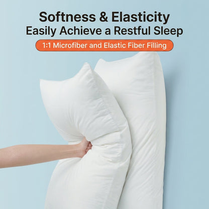 Cloud-Soft Cotton Loft Pillow
