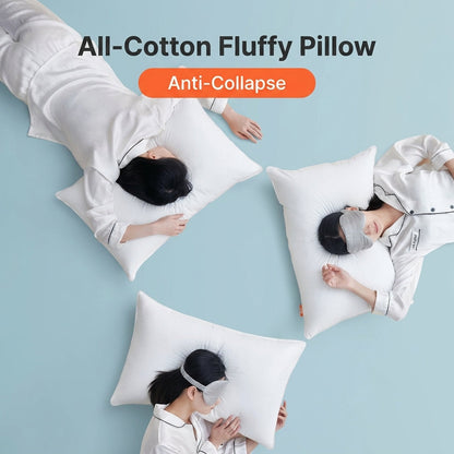 Cloud-Soft Cotton Loft Pillow
