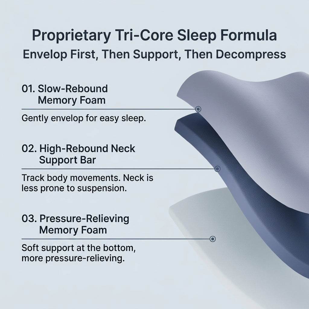 Memory Foam Cradling Pillow