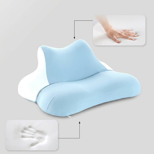 Ergonomic Memory Foam Prone Pillow