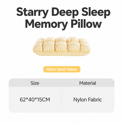 Ergonomic Memory Foam Pillow