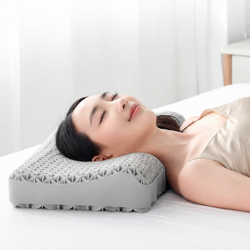 TPE Grid Cooling Pillow