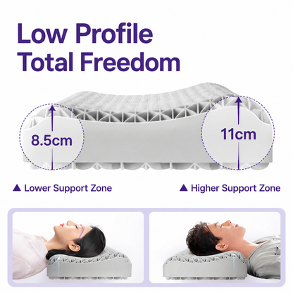 TPE Grid Cooling Pillow