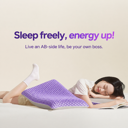 TPE Grid Memory Foam Pillow