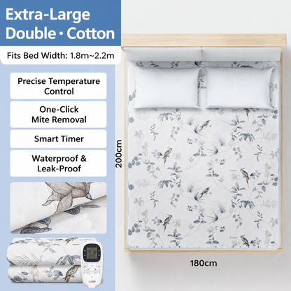 Dual-Zone Heated Mattress Pad