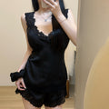 Ice Silk Lace Sleep Set