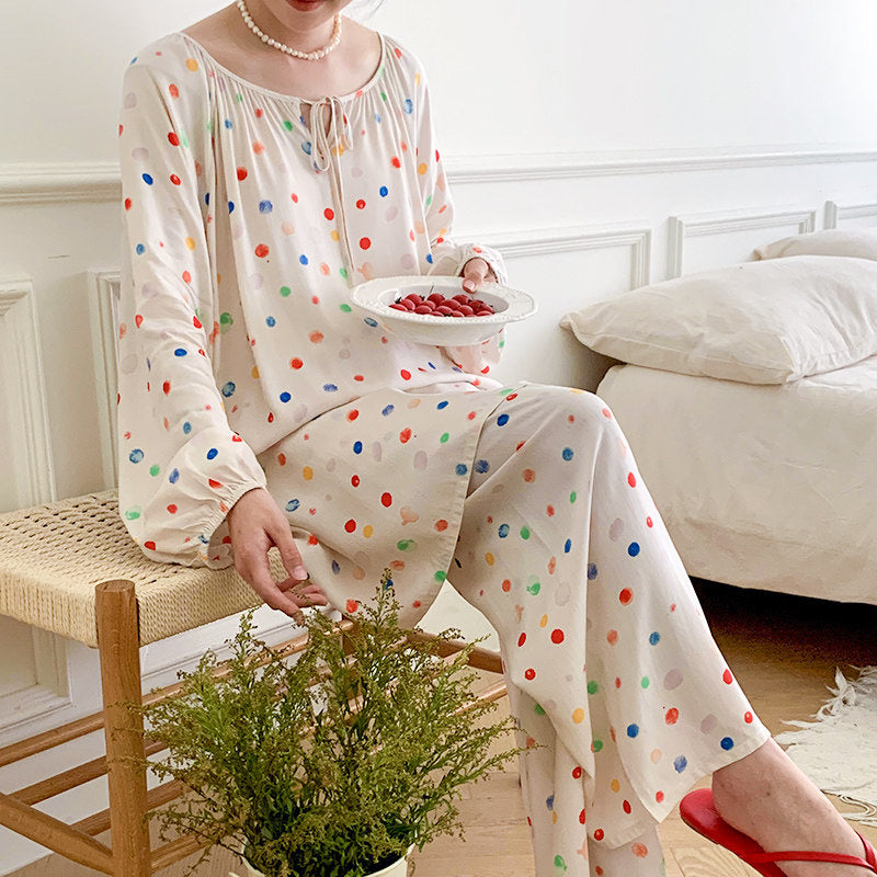 Plus Size Cotton Pajama Set