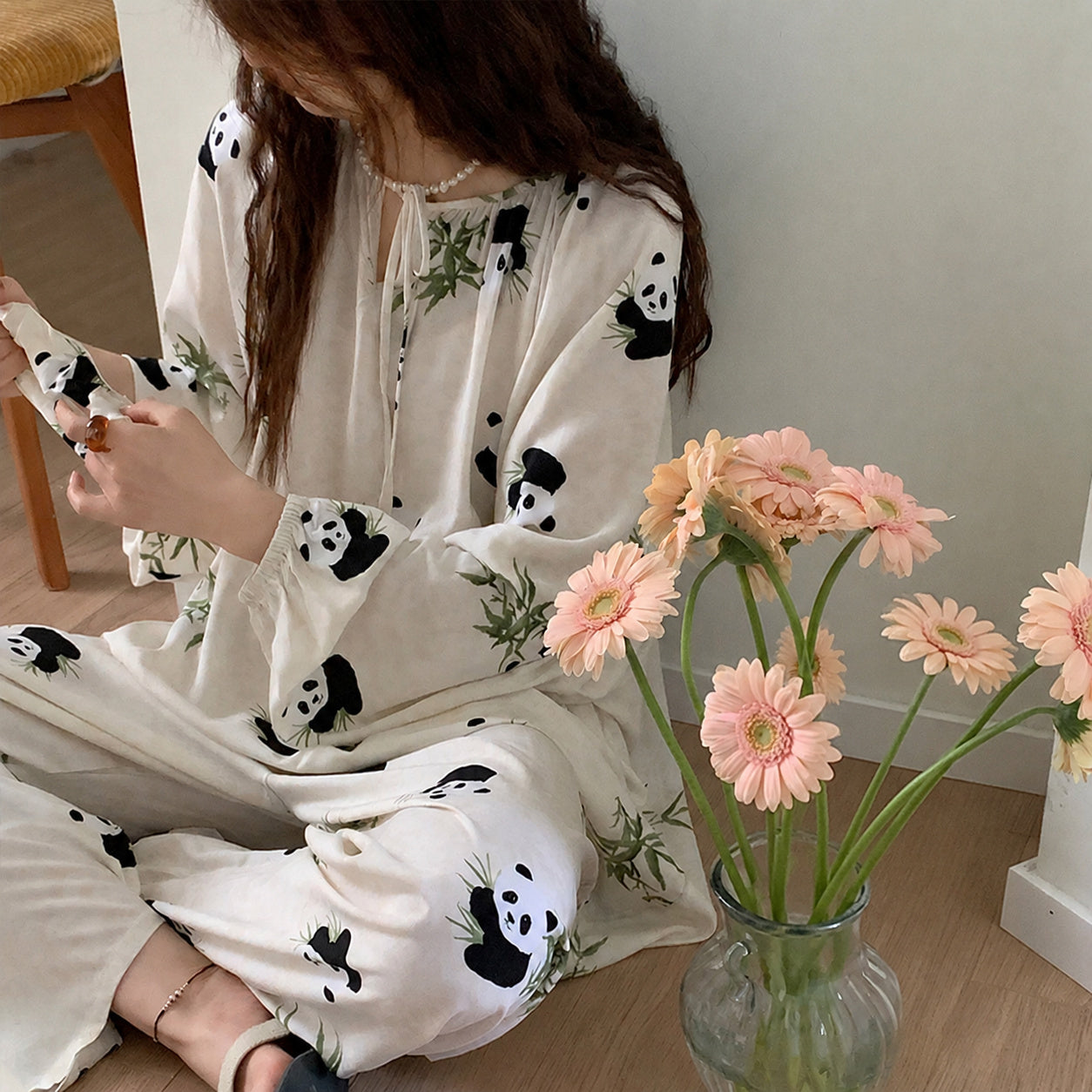 Plus Size Cotton Pajama Set