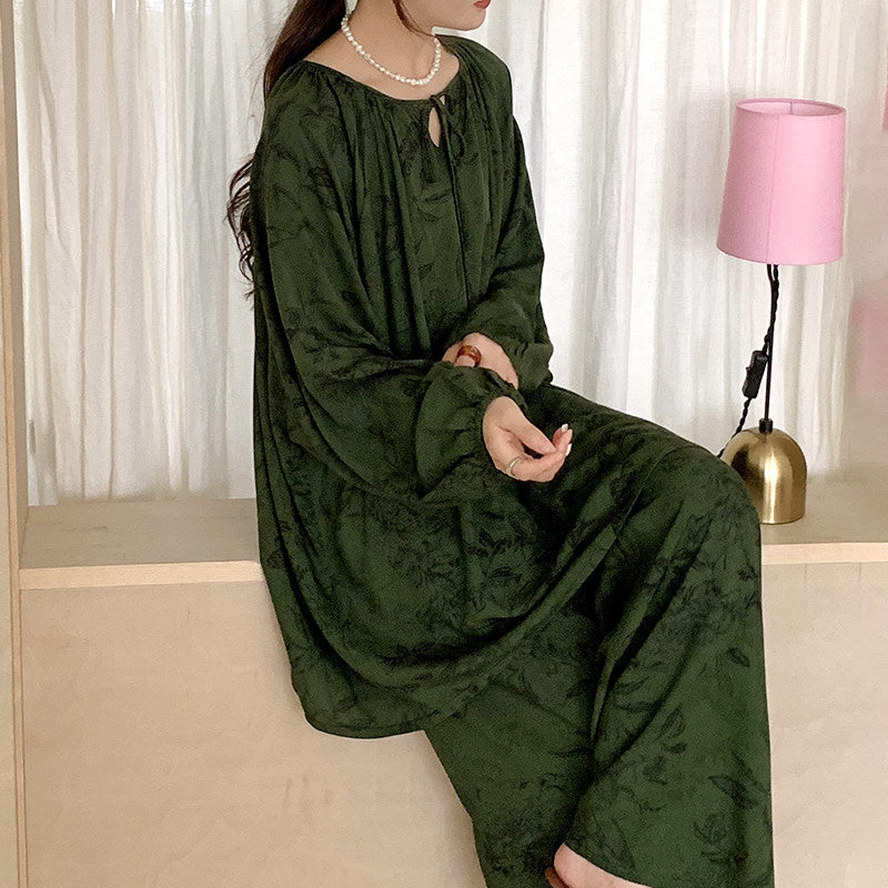 Plus Size Cotton Pajama Set