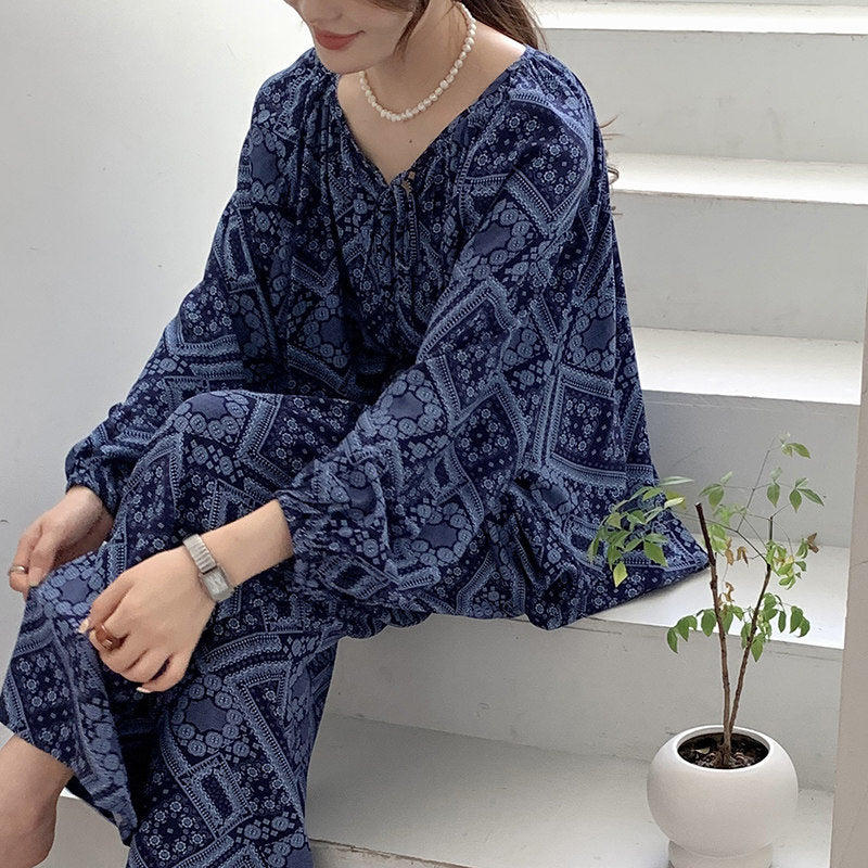 Plus Size Cotton Pajama Set