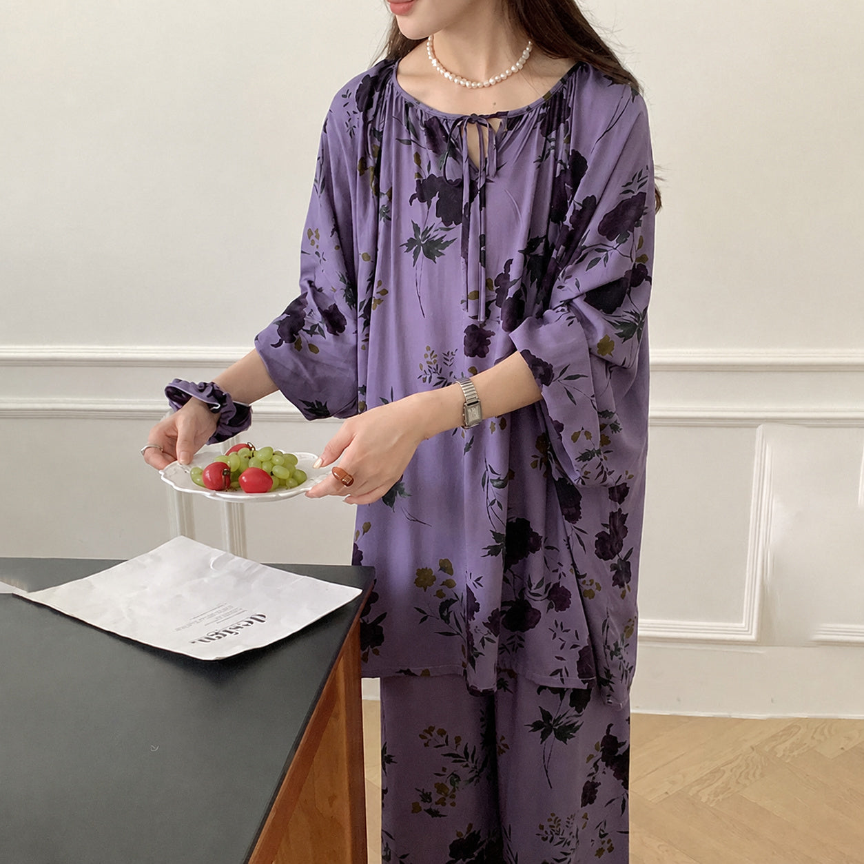 Plus Size Cotton Pajama Set