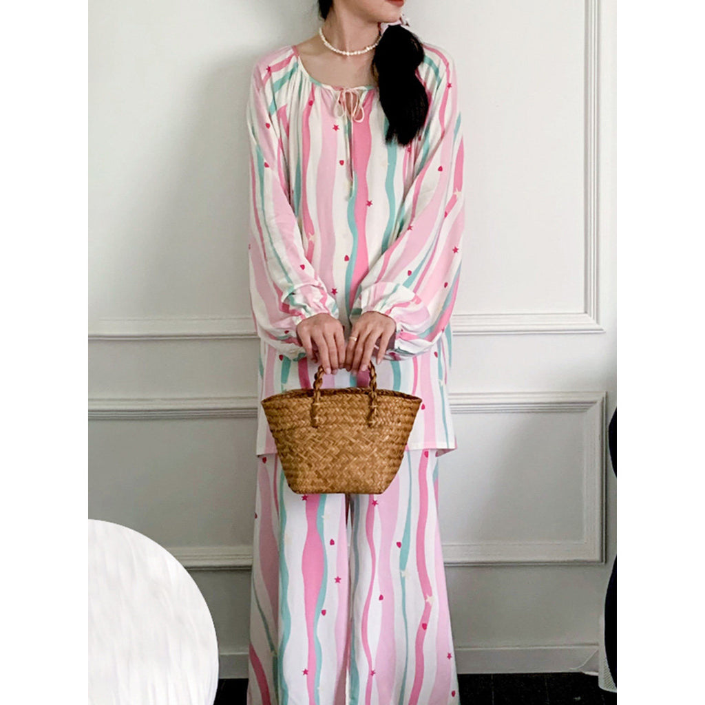Plus Size Cotton Pajama Set