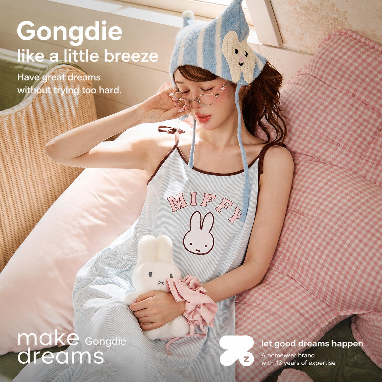 Cotton Camisole Sleep Dress