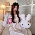 Cotton Sleep Dress With Bra