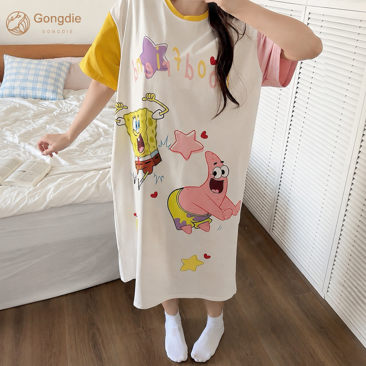 Cooling Cotton Sleep Dress