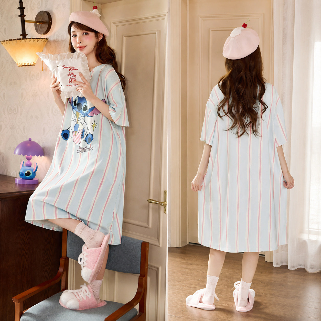 Cooling Stitch Sleep Dress