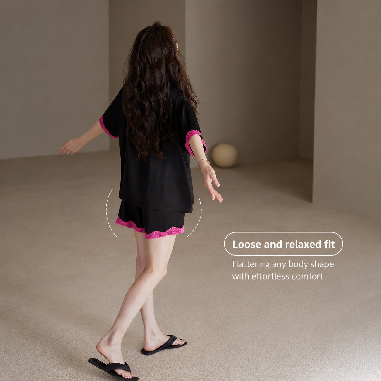 Ice Silk Sleepwear Set