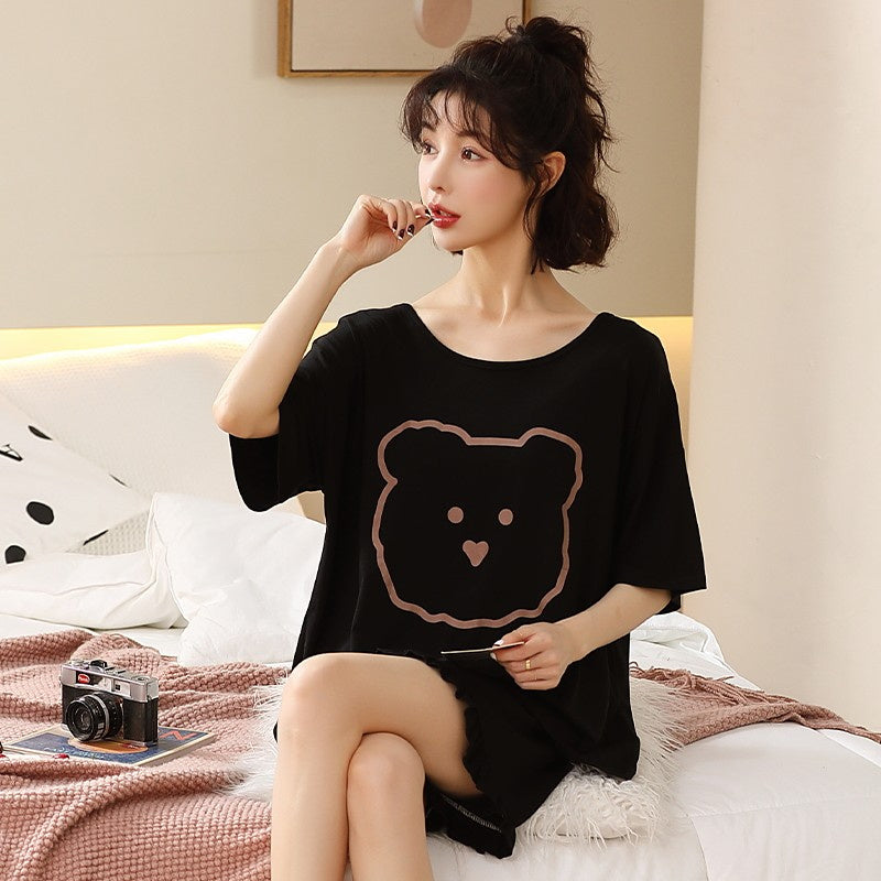 Ice Silk Modal Pajama Set