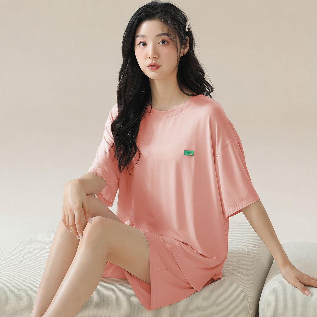 Modal Pajama Set Summer Ice Silk