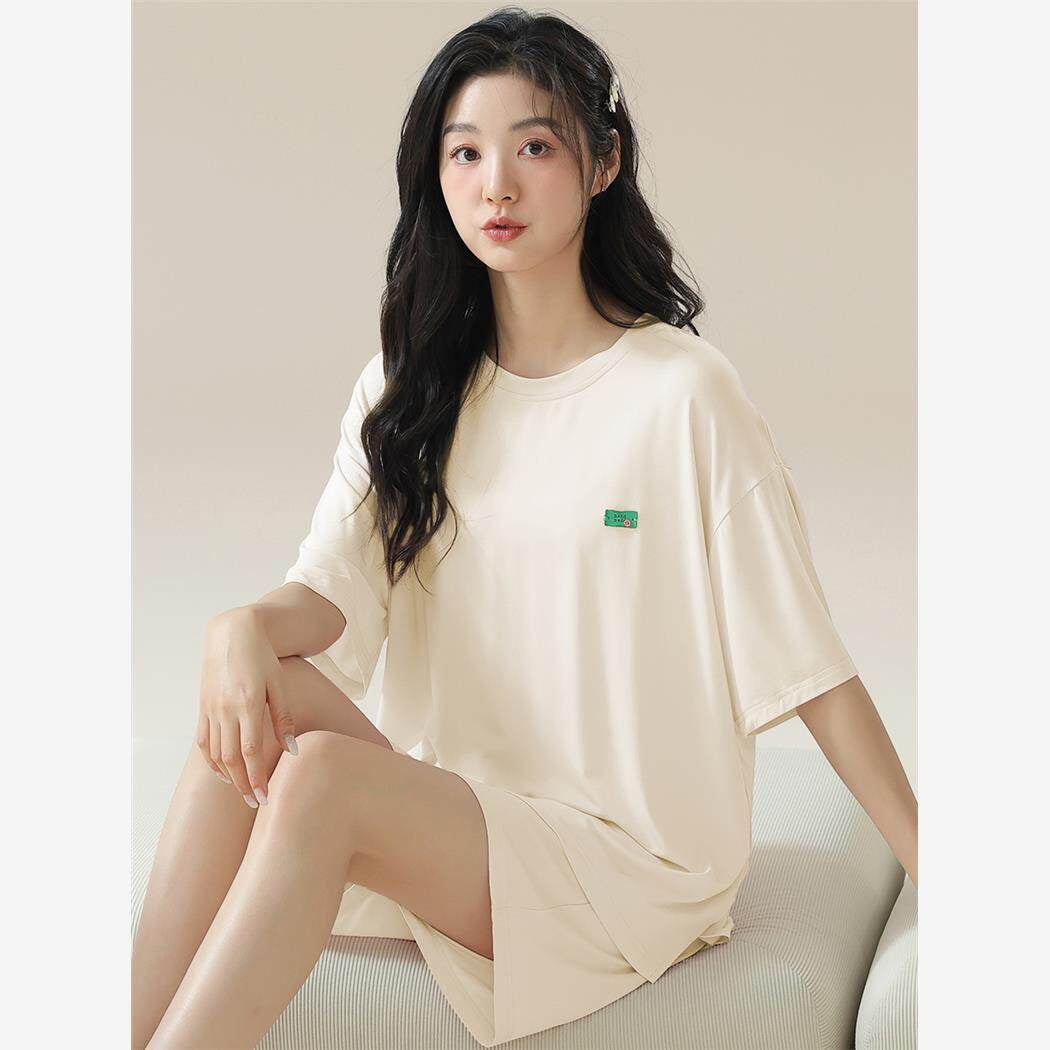 Modal Pajama Set Summer Ice Silk
