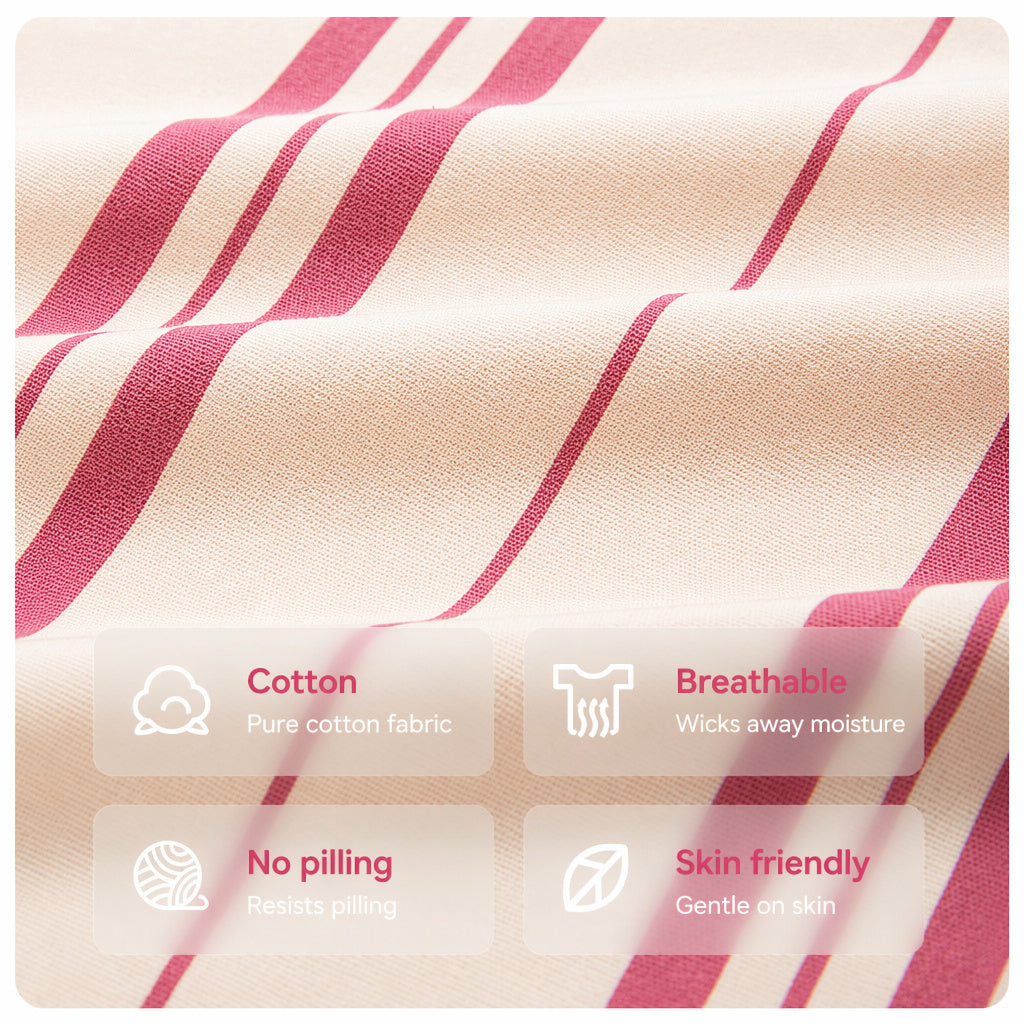 Cotton Built-In Bra Pajamas