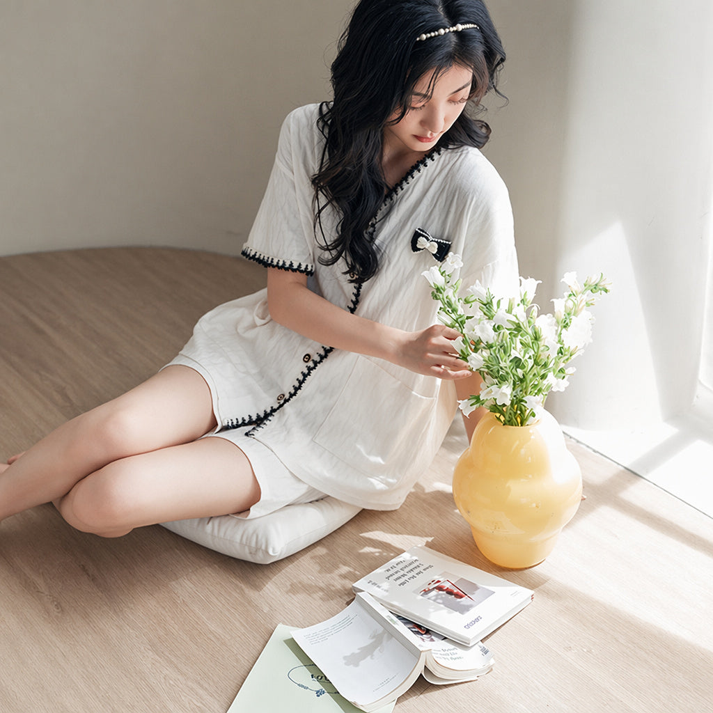 Cotton Nightgown Sleep Dress