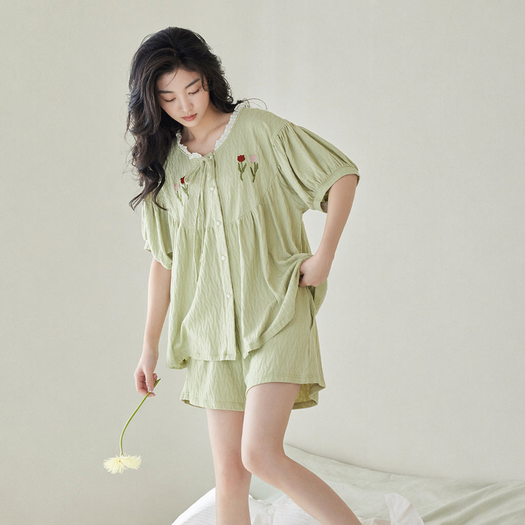 Cotton Nightgown Sleep Dress