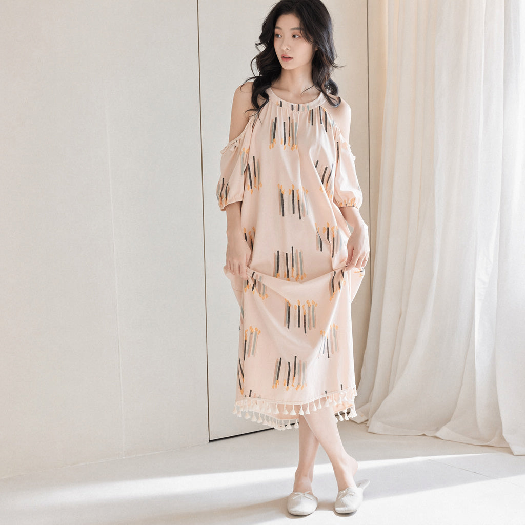 Cotton Nightgown Sleep Dress